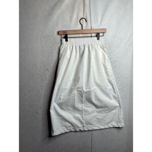 Landau White Scrub Skirt Elastic Waist Medical Uniform Size M 2226 WWP